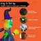 Joiedomi; 4 FT Tall Halloween Inflatable Witch Crashing Into Tree with Build-in LEDs Blow Up Inflatables for Halloween Party Indoor, Outdoor, Yard, Garden, Lawn Decorations; Category:Halloween Inflatables; Image:3